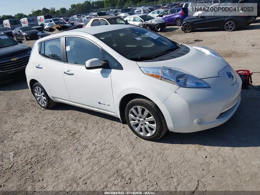 2013 Nissan Leaf S VIN: 1N4AZ0CP0DC414053 Lot: 45641922