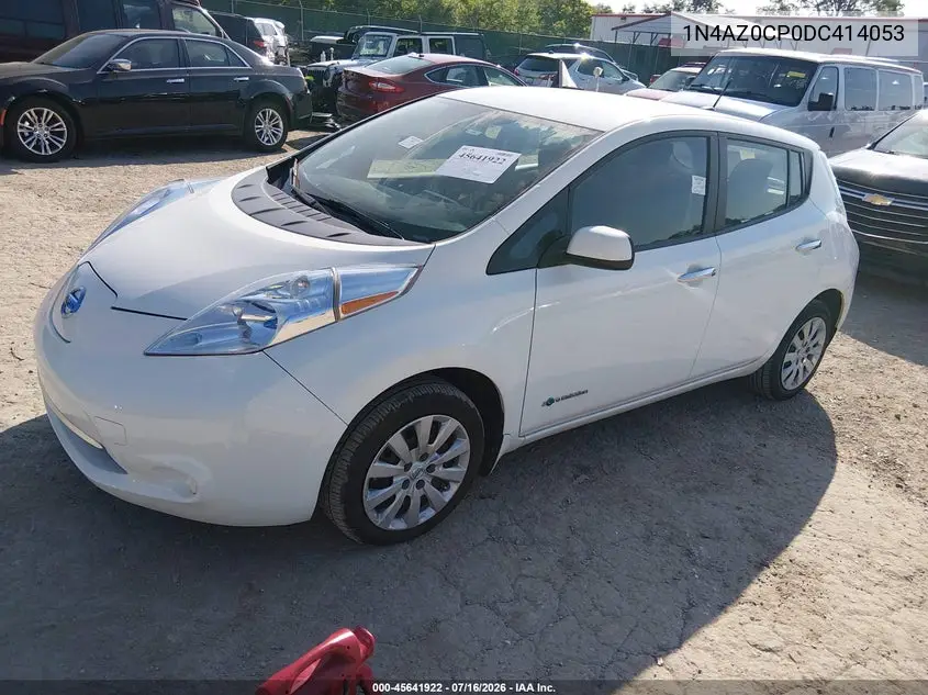 2013 Nissan Leaf S VIN: 1N4AZ0CP0DC414053 Lot: 45641922