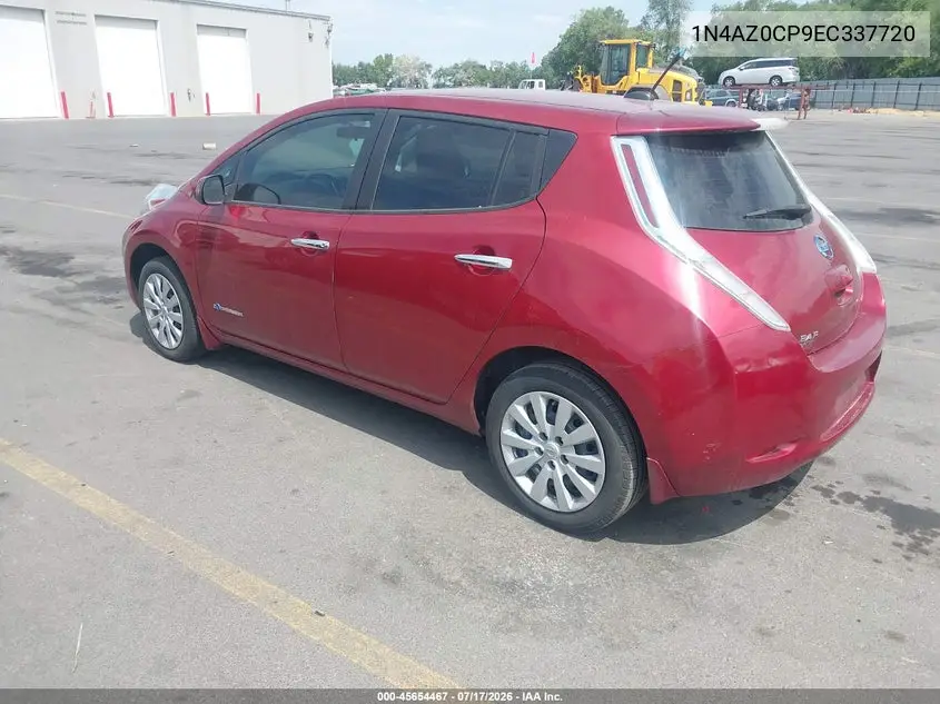 2014 Nissan Leaf S VIN: 1N4AZ0CP9EC337720 Lot: 45654467