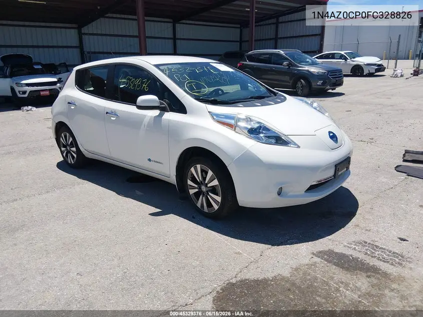 2015 Nissan Leaf Sv VIN: 1N4AZ0CP0FC328826 Lot: 45329376