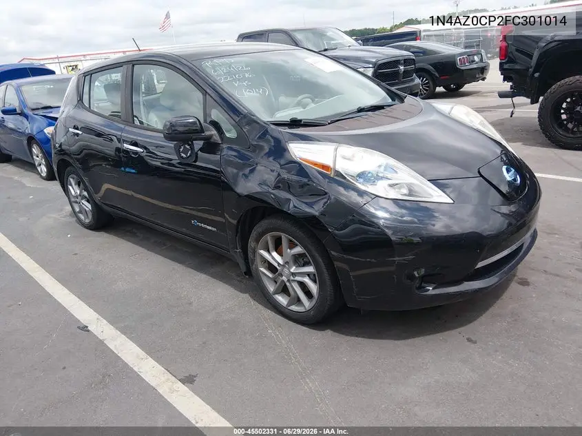 2015 Nissan Leaf Sv VIN: 1N4AZ0CP2FC301014 Lot: 45502331
