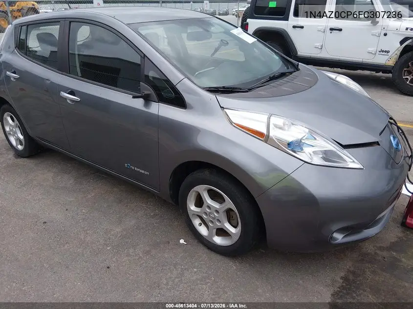 2015 Nissan Leaf Sv VIN: 1N4AZ0CP6FC307236 Lot: 45613404