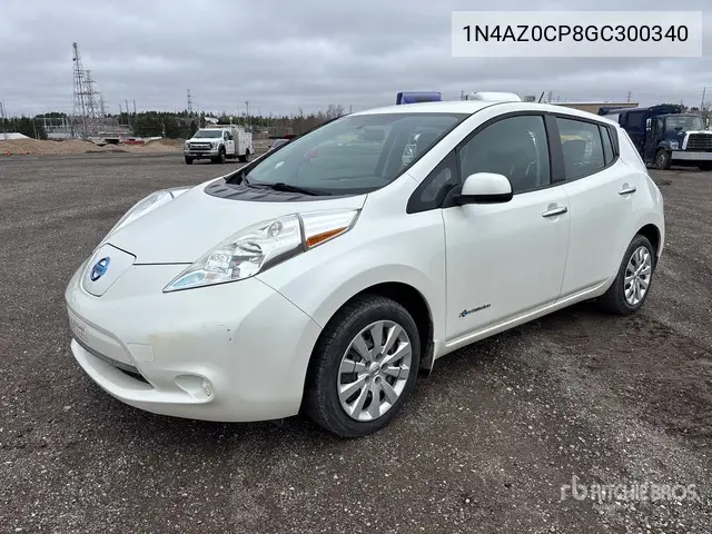 1N4AZ0CP8GC300340 2016 Nissan Leaf 2016 Nissan Leaf Electric Automobile