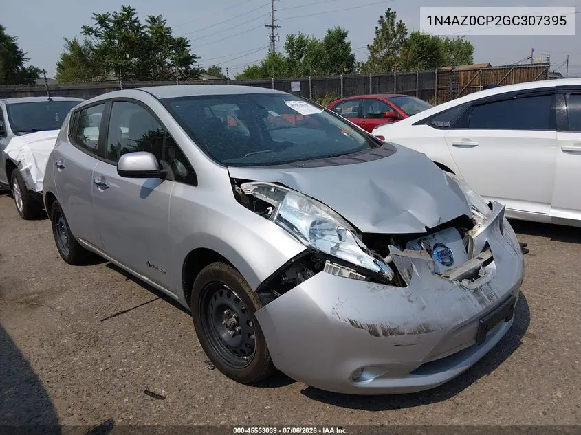 2016 Nissan Leaf S VIN: 1N4AZ0CP2GC307395 Lot: 45553039
