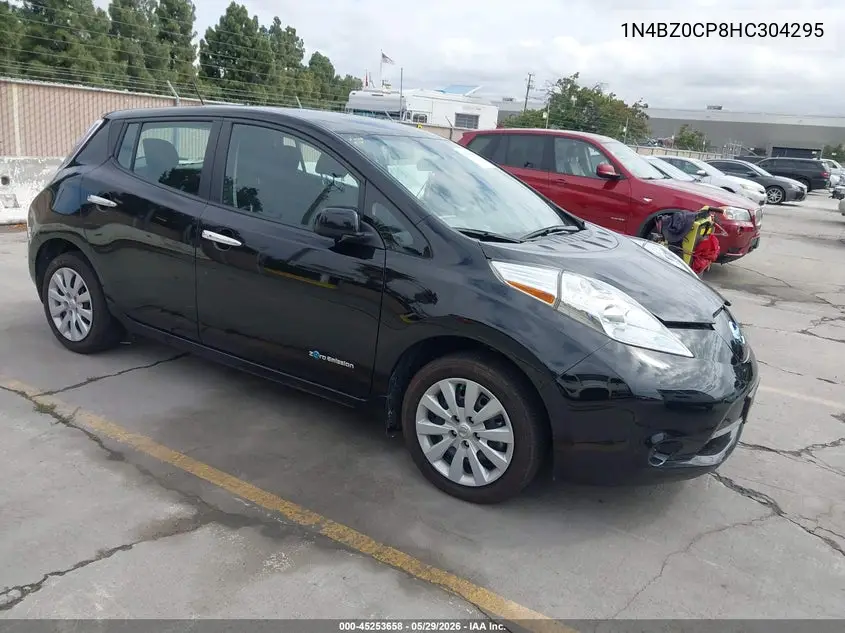 2017 Nissan Leaf S VIN: 1N4BZ0CP8HC304295 Lot: 45253658