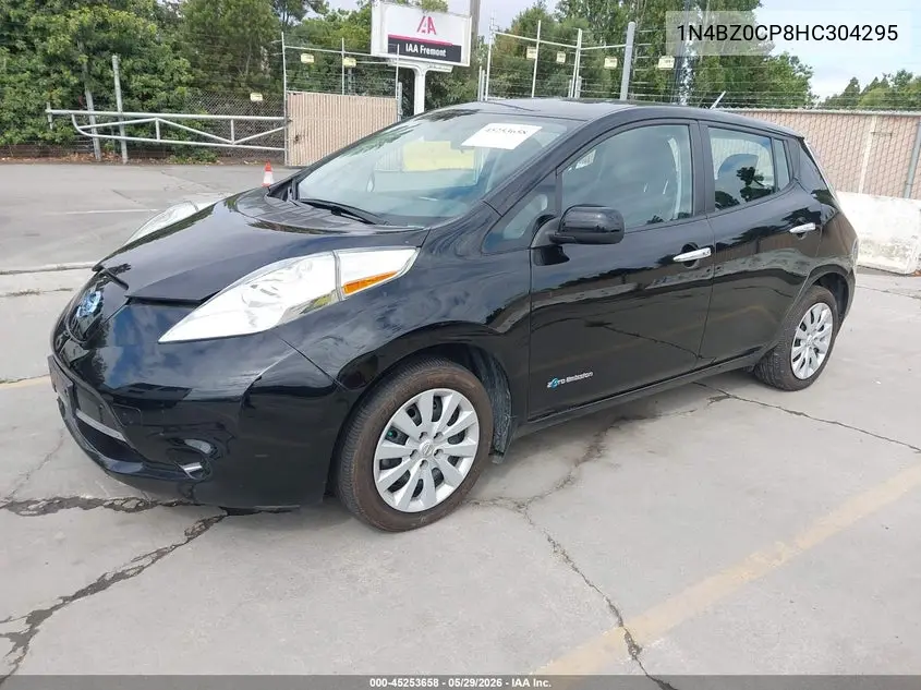 2017 Nissan Leaf S VIN: 1N4BZ0CP8HC304295 Lot: 45253658