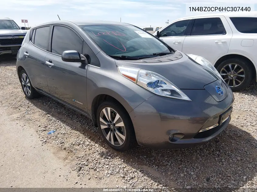 2017 Nissan Leaf Sl VIN: 1N4BZ0CP6HC307440 Lot: 45450321