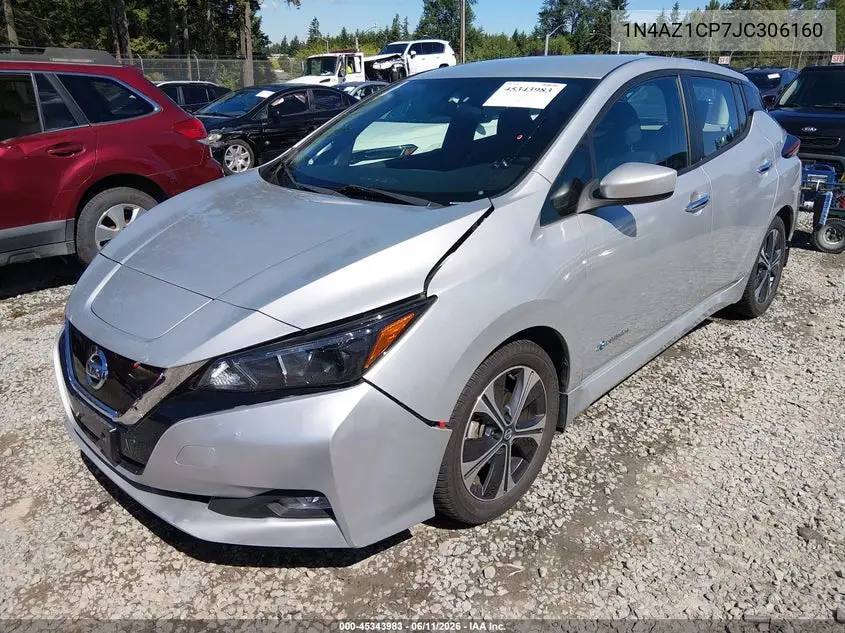 2018 Nissan Leaf Sv VIN: 1N4AZ1CP7JC306160 Lot: 45343983