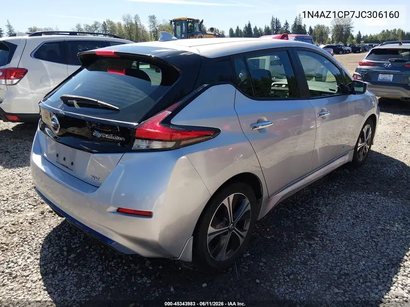 2018 Nissan Leaf Sv VIN: 1N4AZ1CP7JC306160 Lot: 45343983
