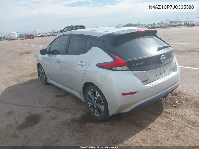 2018 Nissan Leaf Sv VIN: 1N4AZ1CP7JC305588 Lot: 45350960