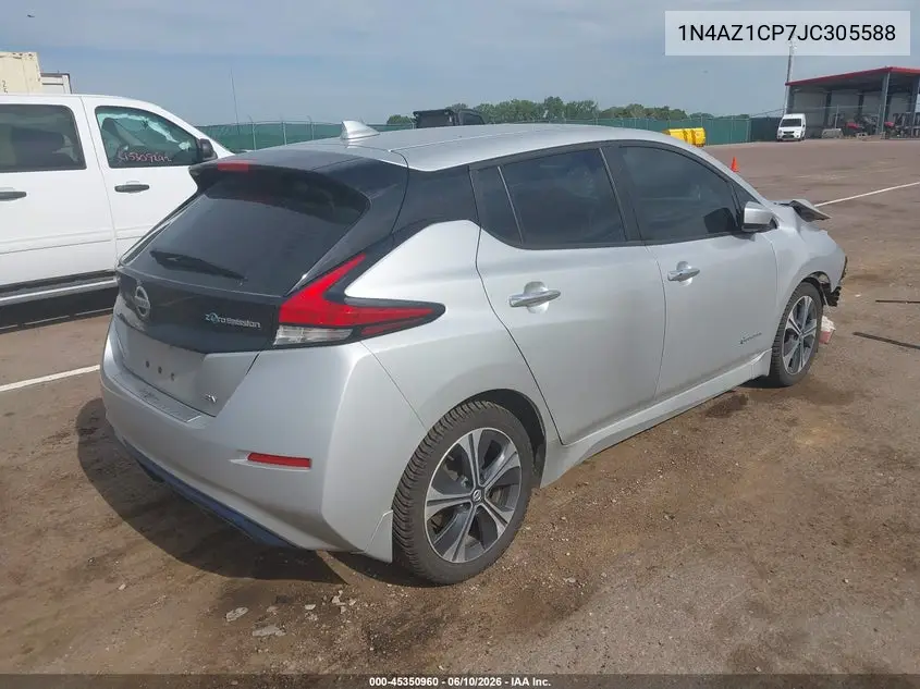 2018 Nissan Leaf Sv VIN: 1N4AZ1CP7JC305588 Lot: 45350960