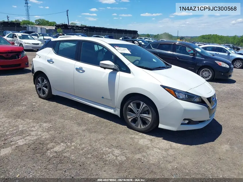 2018 Nissan Leaf Sl VIN: 1N4AZ1CP9JC300568 Lot: 45379804