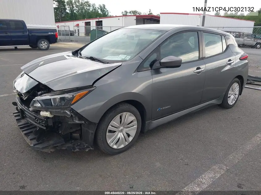2018 Nissan Leaf S VIN: 1N4AZ1CP4JC302132 Lot: 45440220