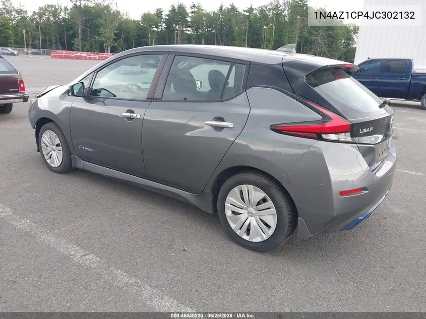 2018 Nissan Leaf S VIN: 1N4AZ1CP4JC302132 Lot: 45440220
