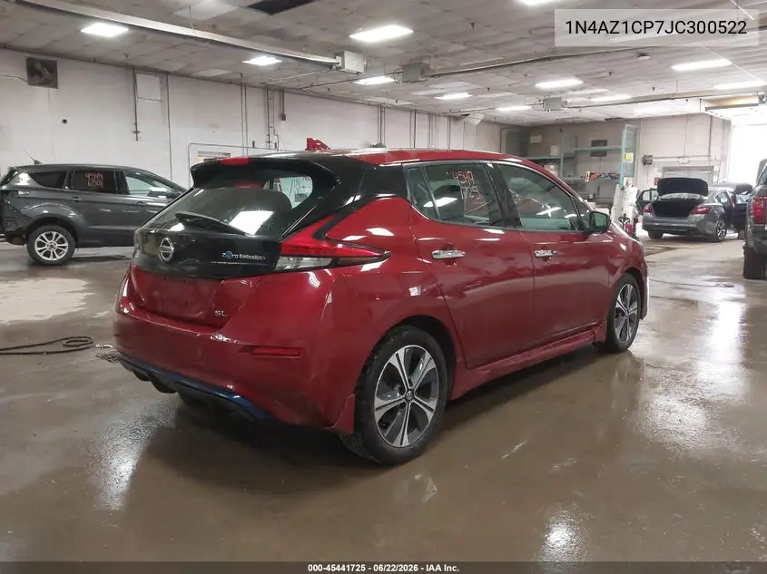 2018 Nissan Leaf Sl VIN: 1N4AZ1CP7JC300522 Lot: 45441725