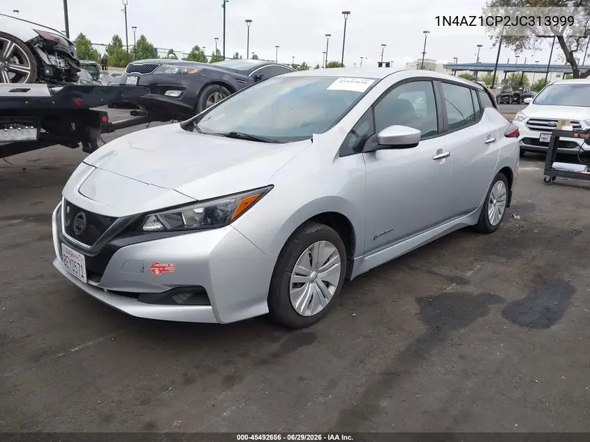 2018 Nissan Leaf S VIN: 1N4AZ1CP2JC313999 Lot: 45492656