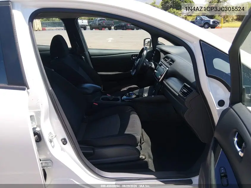 2018 Nissan Leaf Sv VIN: 1N4AZ1CP3JC305524 Lot: 45508694