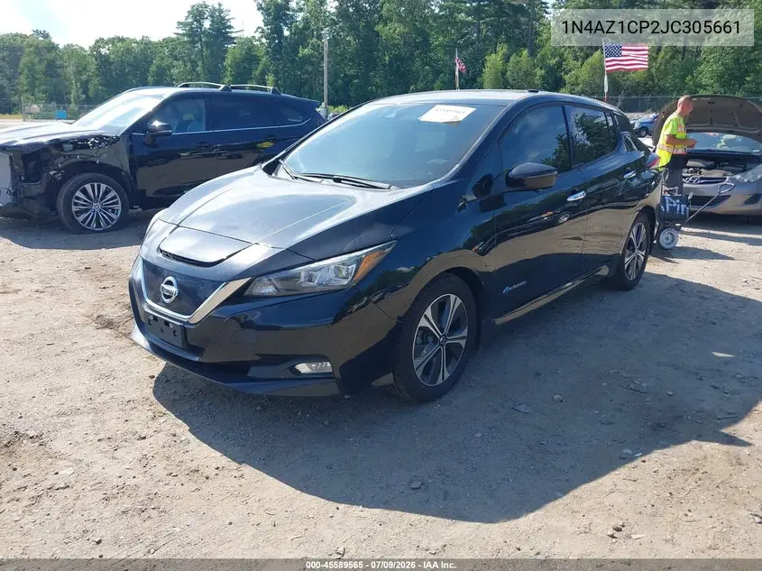 2018 Nissan Leaf Sl VIN: 1N4AZ1CP2JC305661 Lot: 45589565