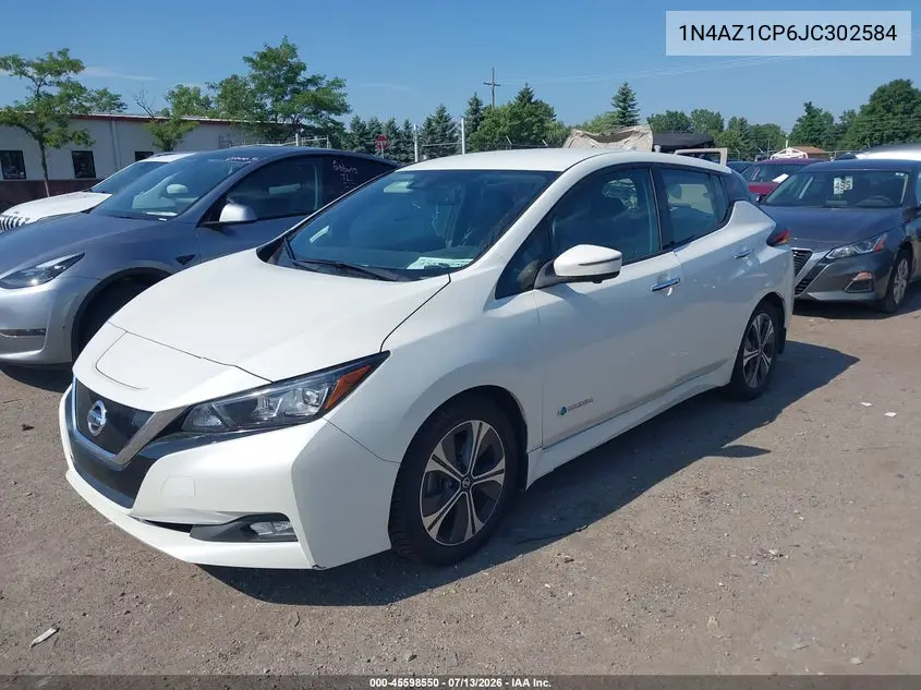 2018 Nissan Leaf Sl VIN: 1N4AZ1CP6JC302584 Lot: 45598550