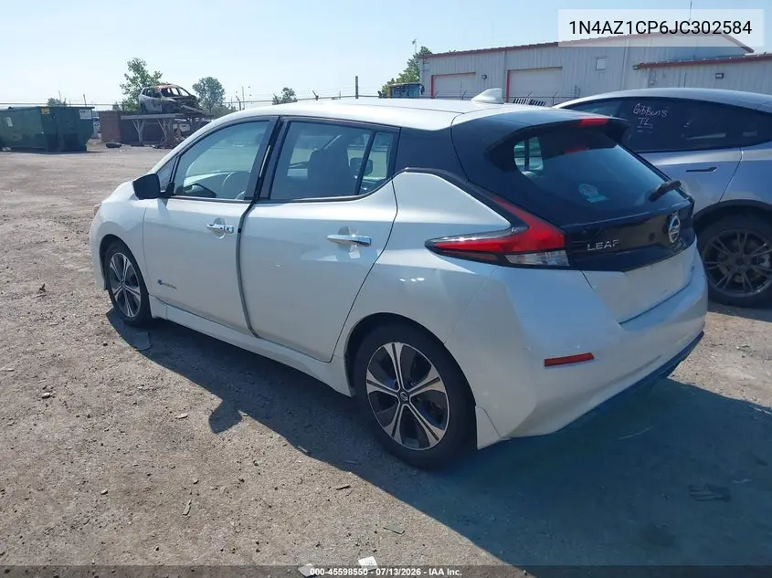 2018 Nissan Leaf Sl VIN: 1N4AZ1CP6JC302584 Lot: 45598550