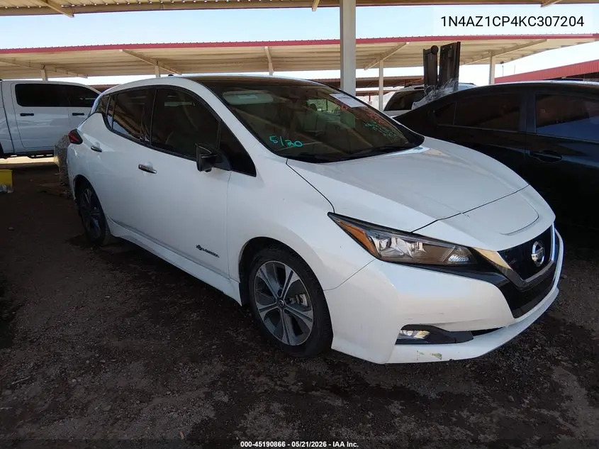 2019 Nissan Leaf Sl VIN: 1N4AZ1CP4KC307204 Lot: 45190866