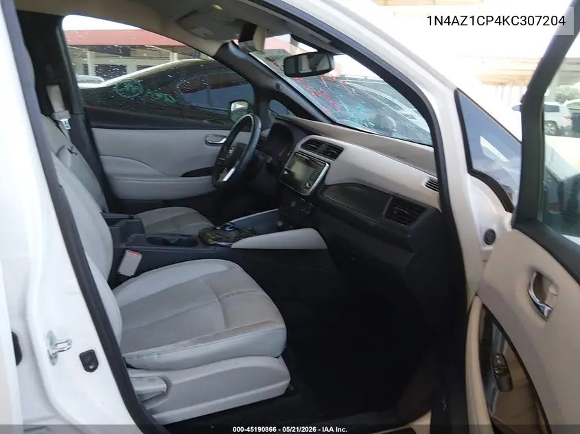 2019 Nissan Leaf Sl VIN: 1N4AZ1CP4KC307204 Lot: 45190866