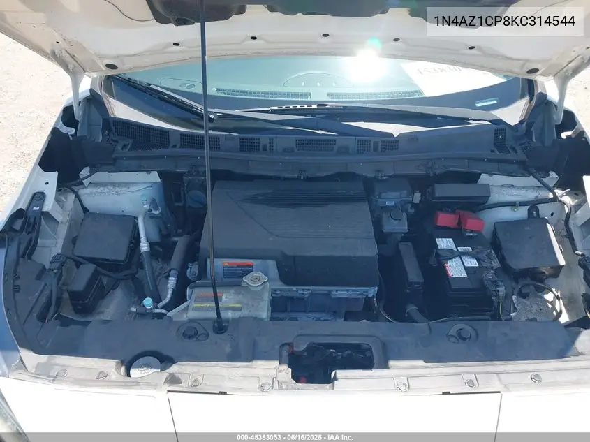 2019 Nissan Leaf S VIN: 1N4AZ1CP8KC314544 Lot: 45383053