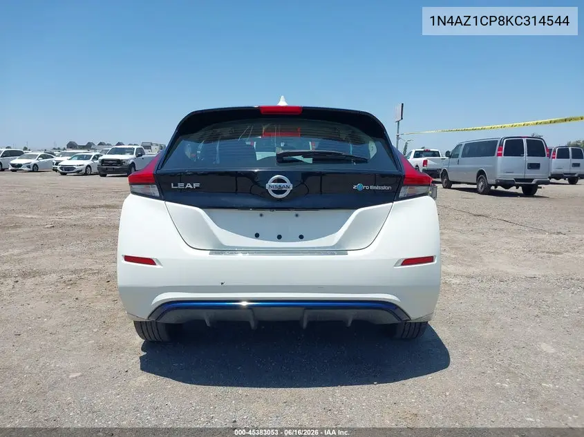 2019 Nissan Leaf S VIN: 1N4AZ1CP8KC314544 Lot: 45383053
