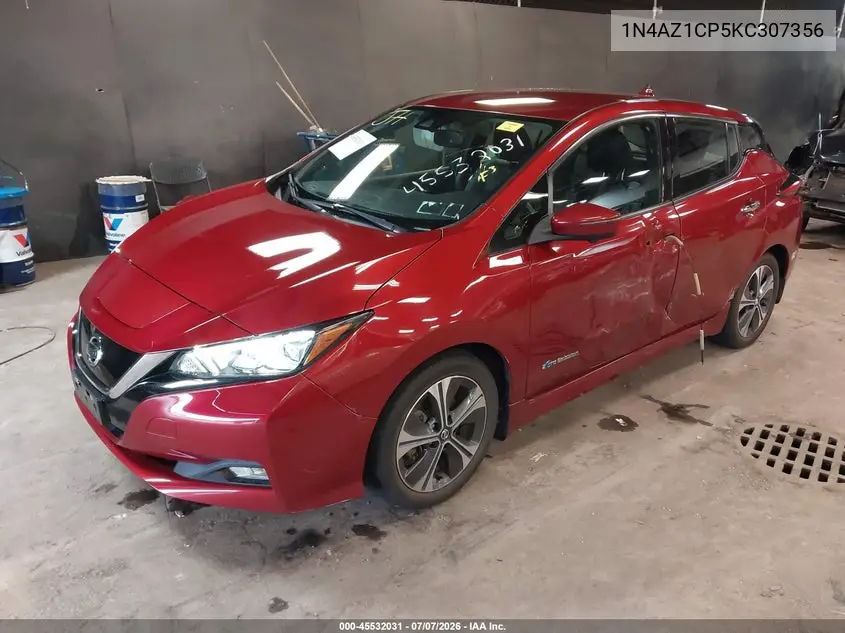 2019 Nissan Leaf Sl VIN: 1N4AZ1CP5KC307356 Lot: 45532031