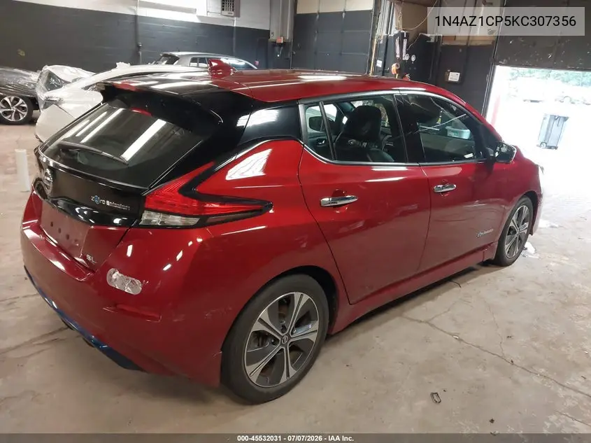 2019 Nissan Leaf Sl VIN: 1N4AZ1CP5KC307356 Lot: 45532031