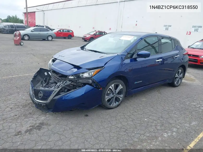 2019 Nissan Leaf Sl Plus VIN: 1N4BZ1CP6KC318550 Lot: 45535023
