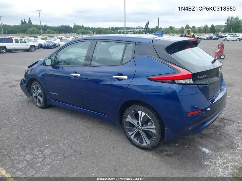 2019 Nissan Leaf Sl Plus VIN: 1N4BZ1CP6KC318550 Lot: 45535023