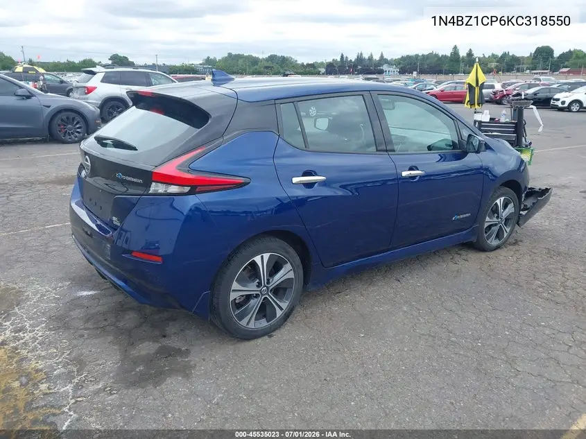2019 Nissan Leaf Sl Plus VIN: 1N4BZ1CP6KC318550 Lot: 45535023