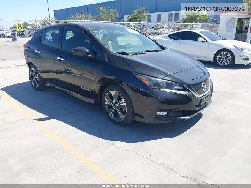 2019 Nissan Leaf Sv VIN: 1N4AZ1CP3KC307372 Lot: 45567303
