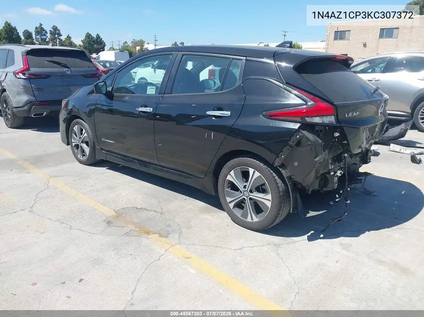 2019 Nissan Leaf Sv VIN: 1N4AZ1CP3KC307372 Lot: 45567303