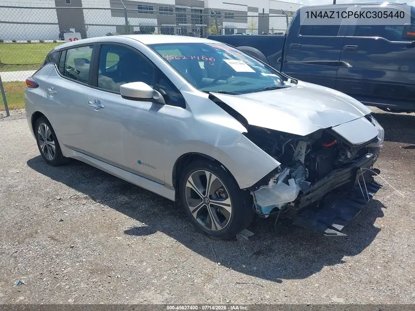 2019 Nissan Leaf Sv VIN: 1N4AZ1CP6KC305440 Lot: 45627400