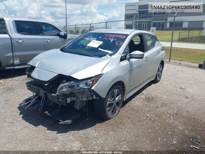 2019 Nissan Leaf Sv VIN: 1N4AZ1CP6KC305440 Lot: 45627400
