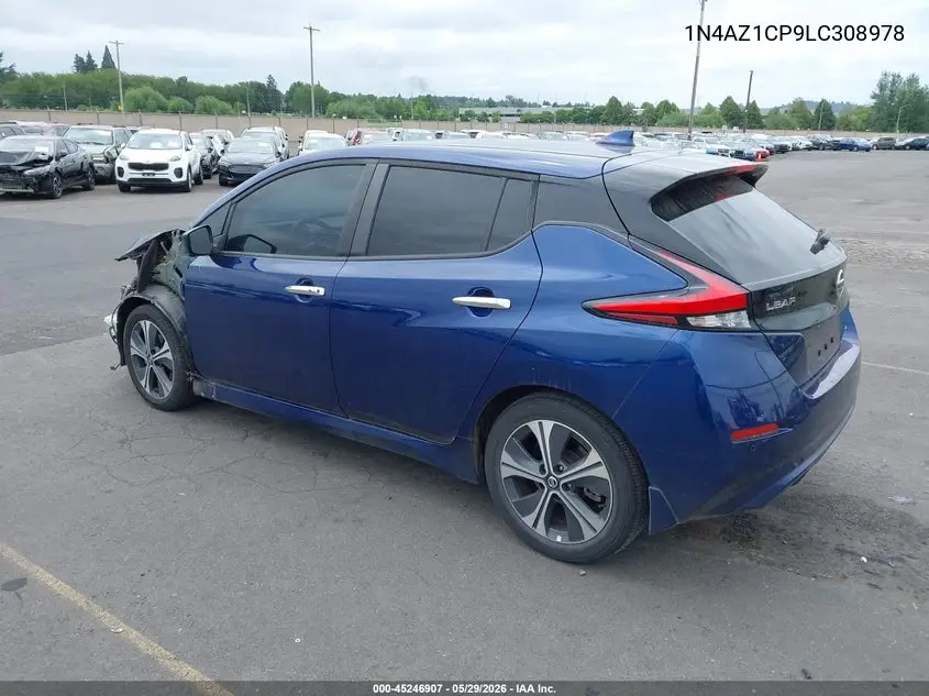 2020 Nissan Leaf Sv 40 Kwh VIN: 1N4AZ1CP9LC308978 Lot: 45246907