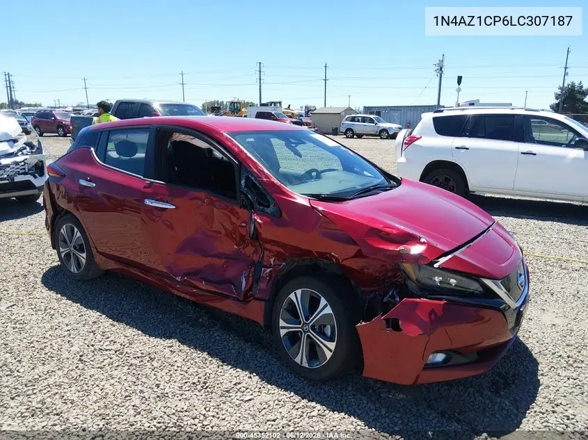 2020 Nissan Leaf Sv 40 Kwh VIN: 1N4AZ1CP6LC307187 Lot: 45352102