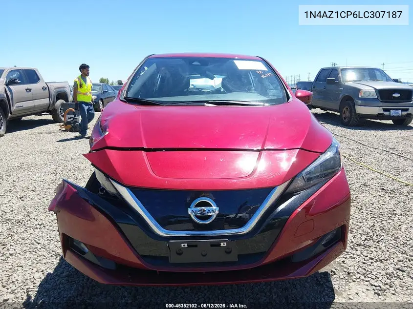 2020 Nissan Leaf Sv 40 Kwh VIN: 1N4AZ1CP6LC307187 Lot: 45352102