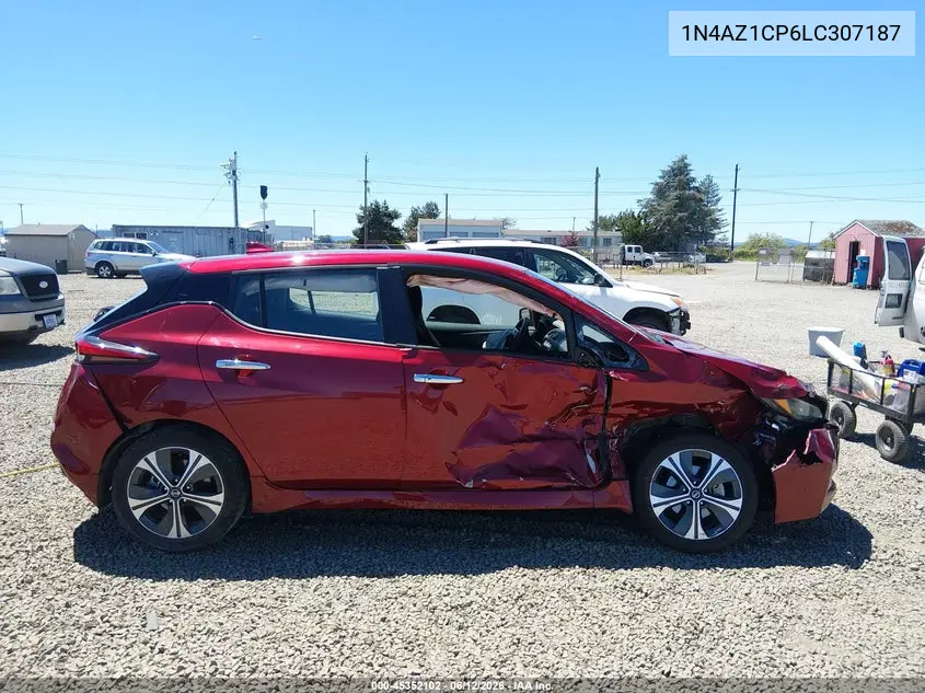 2020 Nissan Leaf Sv 40 Kwh VIN: 1N4AZ1CP6LC307187 Lot: 45352102