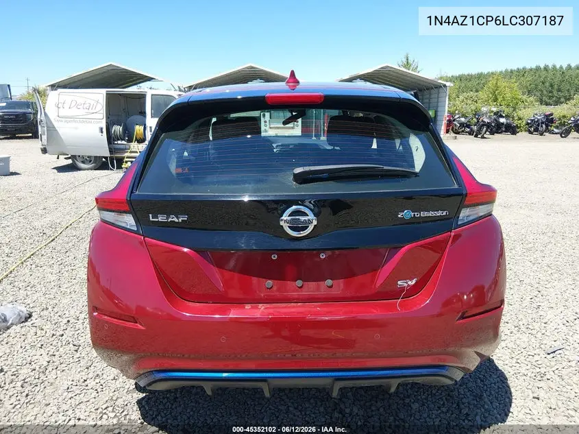2020 Nissan Leaf Sv 40 Kwh VIN: 1N4AZ1CP6LC307187 Lot: 45352102