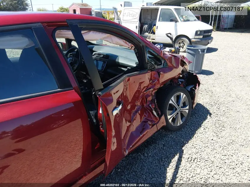 2020 Nissan Leaf Sv 40 Kwh VIN: 1N4AZ1CP6LC307187 Lot: 45352102