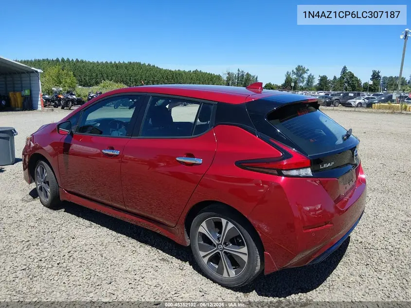 2020 Nissan Leaf Sv 40 Kwh VIN: 1N4AZ1CP6LC307187 Lot: 45352102