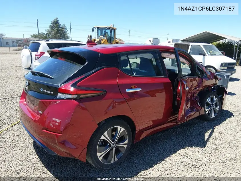 2020 Nissan Leaf Sv 40 Kwh VIN: 1N4AZ1CP6LC307187 Lot: 45352102