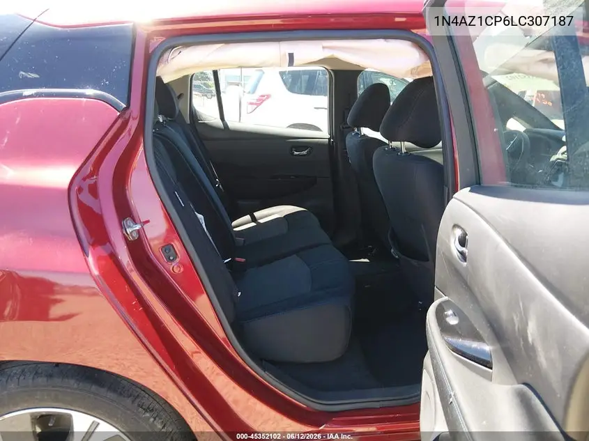 2020 Nissan Leaf Sv 40 Kwh VIN: 1N4AZ1CP6LC307187 Lot: 45352102