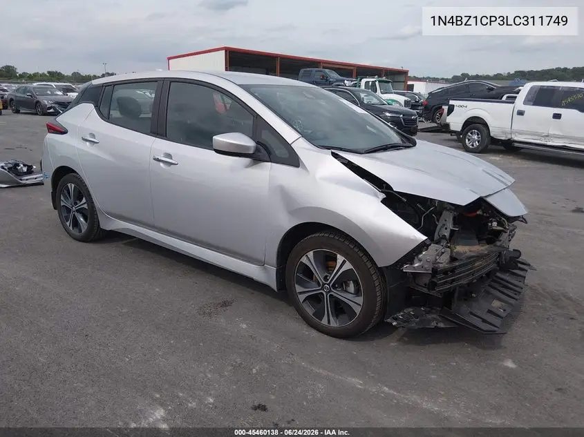 2020 Nissan Leaf Sv Plus 62 Kwh VIN: 1N4BZ1CP3LC311749 Lot: 45460138