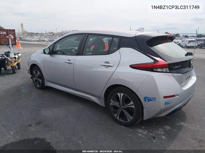 2020 Nissan Leaf Sv Plus 62 Kwh VIN: 1N4BZ1CP3LC311749 Lot: 45460138