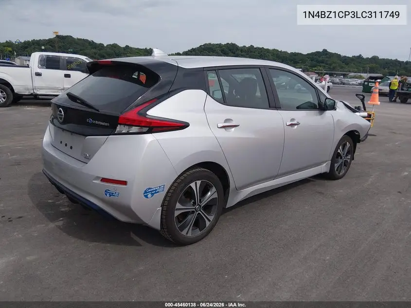 2020 Nissan Leaf Sv Plus 62 Kwh VIN: 1N4BZ1CP3LC311749 Lot: 45460138