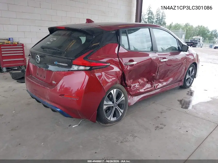 2020 Nissan Leaf Sv 40 Kwh VIN: 1N4AZ1CP3LC301086 Lot: 45486817
